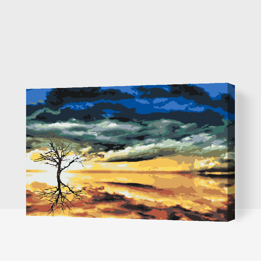 Paint by number - Magisk Træ