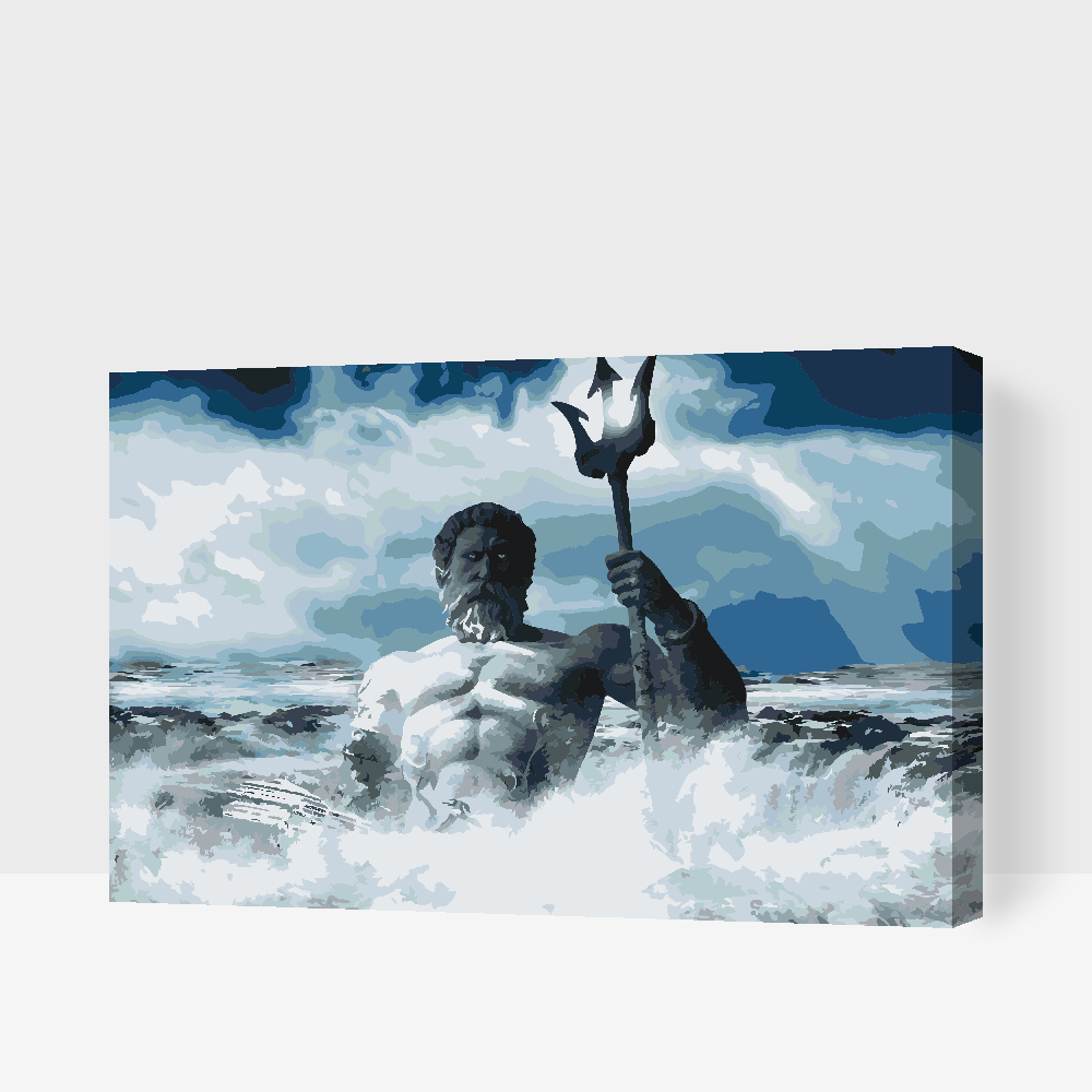 Paint by number - Poseidon