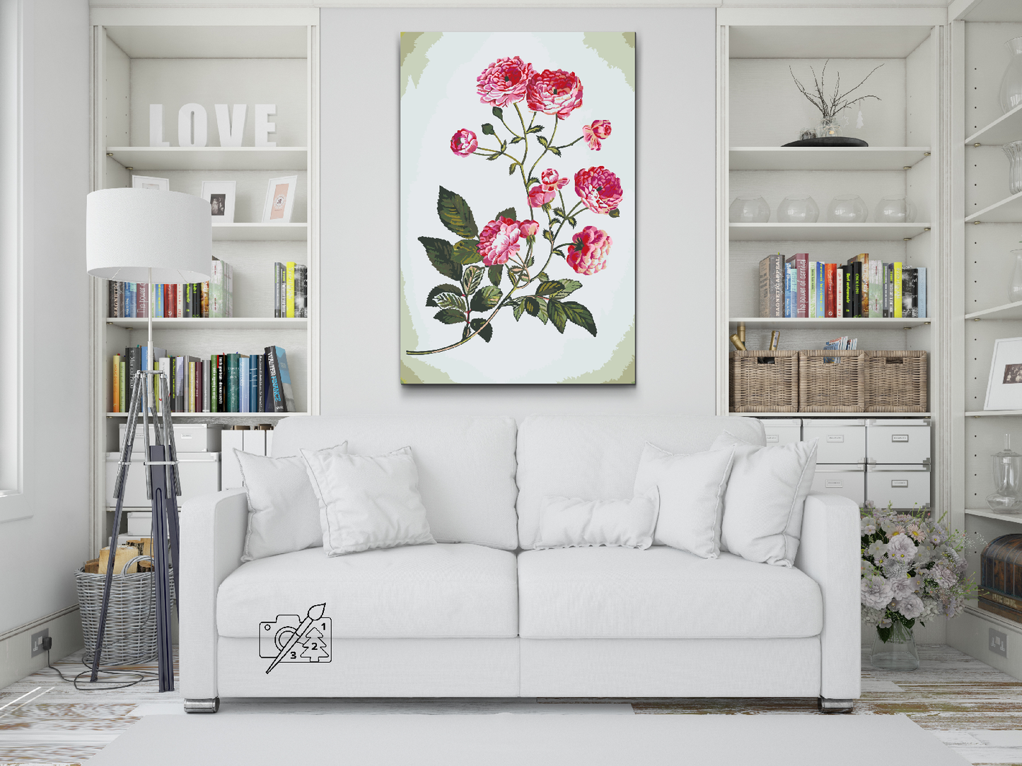 Paint by number - Vintage Flowers 2