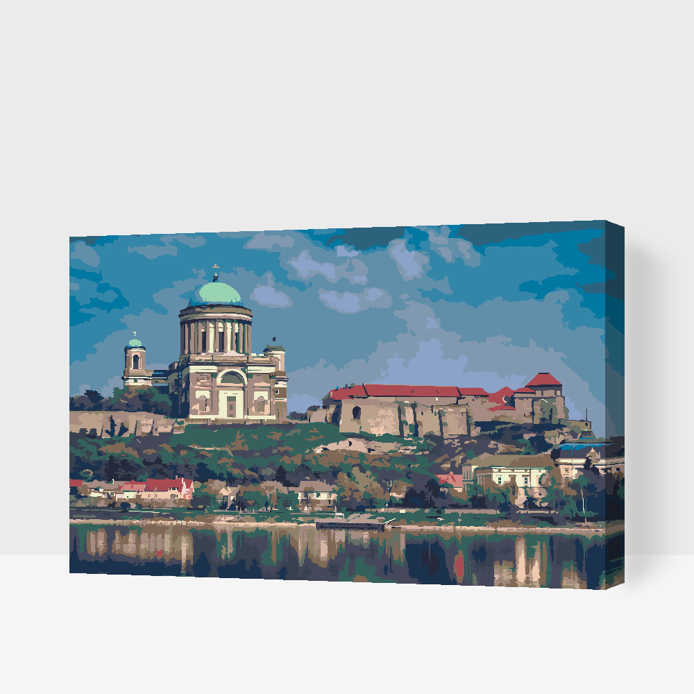 Paint by number - Esztergom-basilikaen