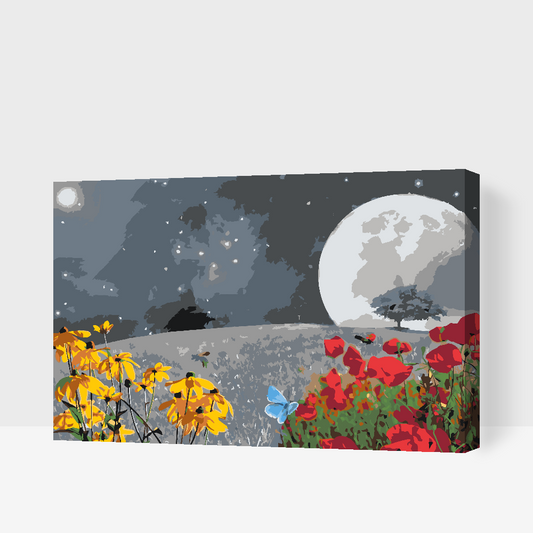 Paint by number - På en eng