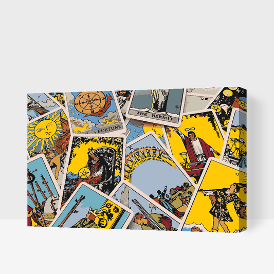 Paint by number - Tarotkort