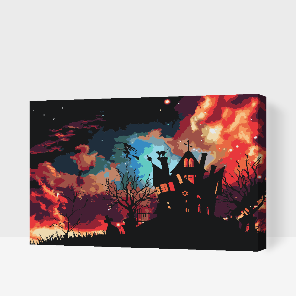 Paint by number - Horror House