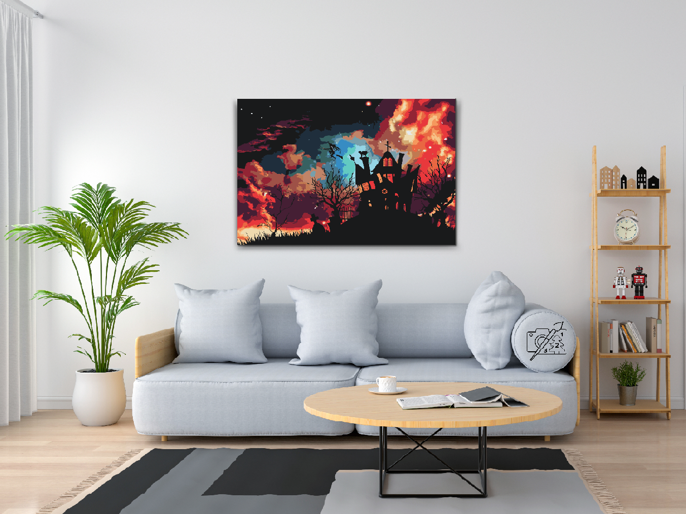 Paint by number - Horror House