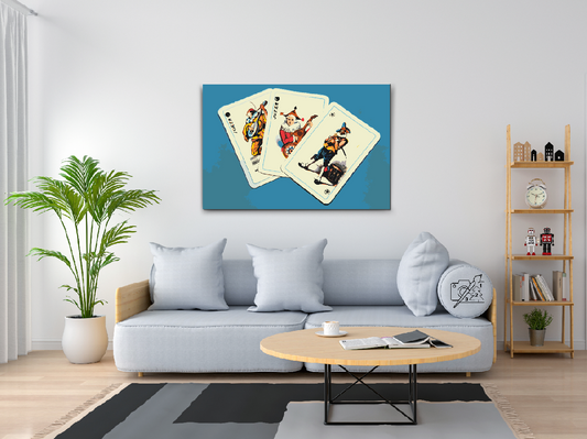 Paint by number - Joker-kort