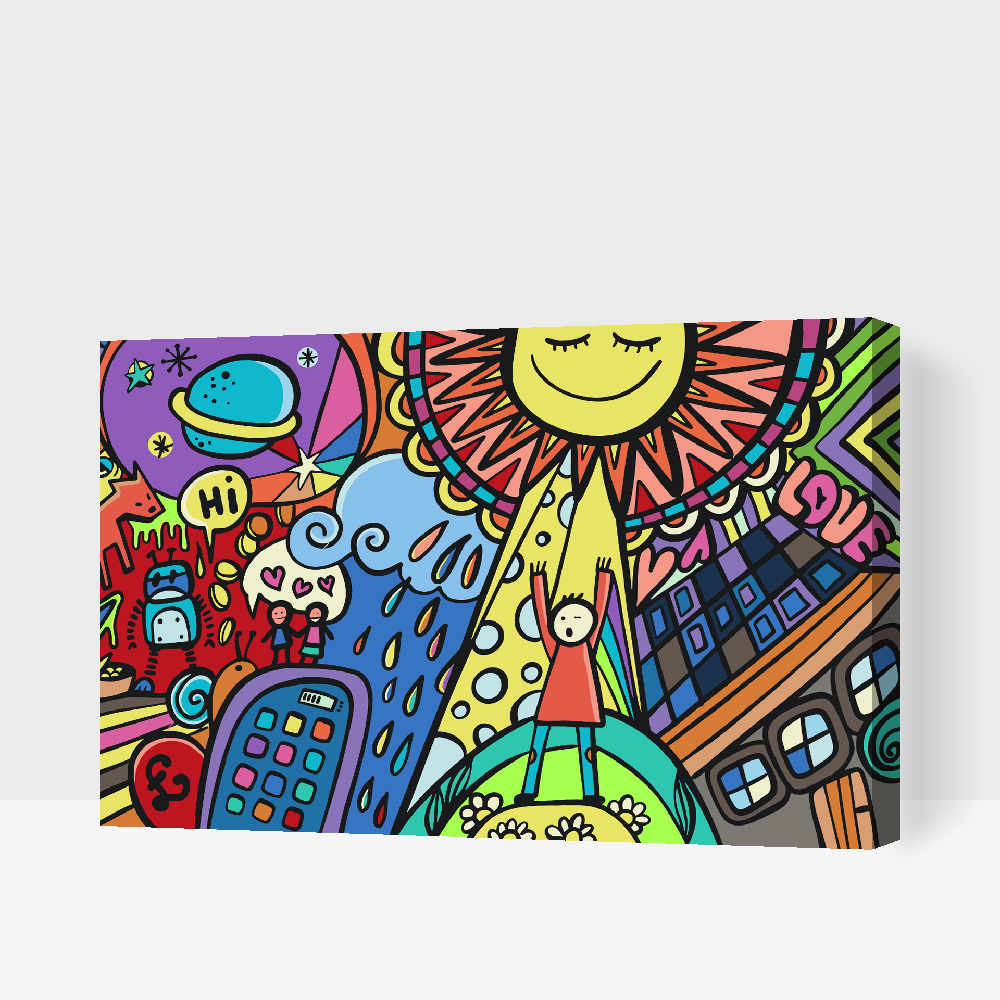 Paint by number - Comic City