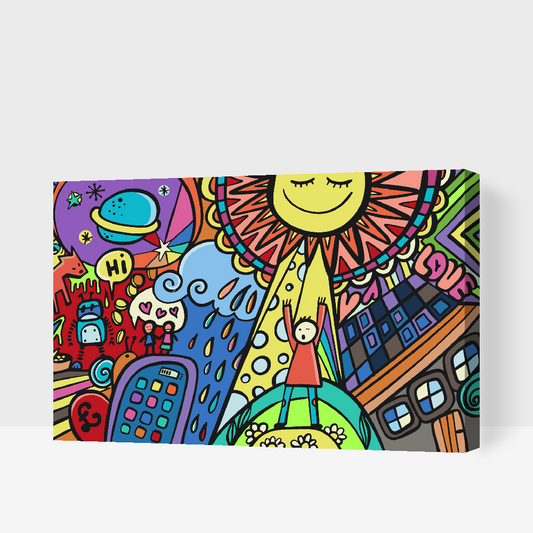 Paint by number - Comic City