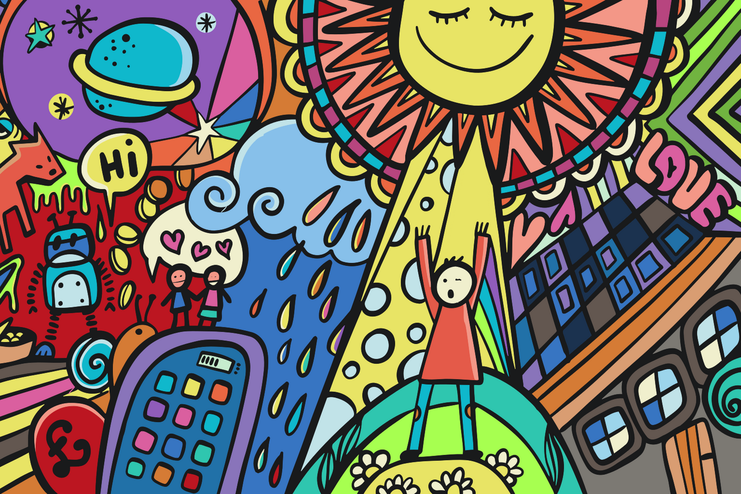 Paint by number - Comic City