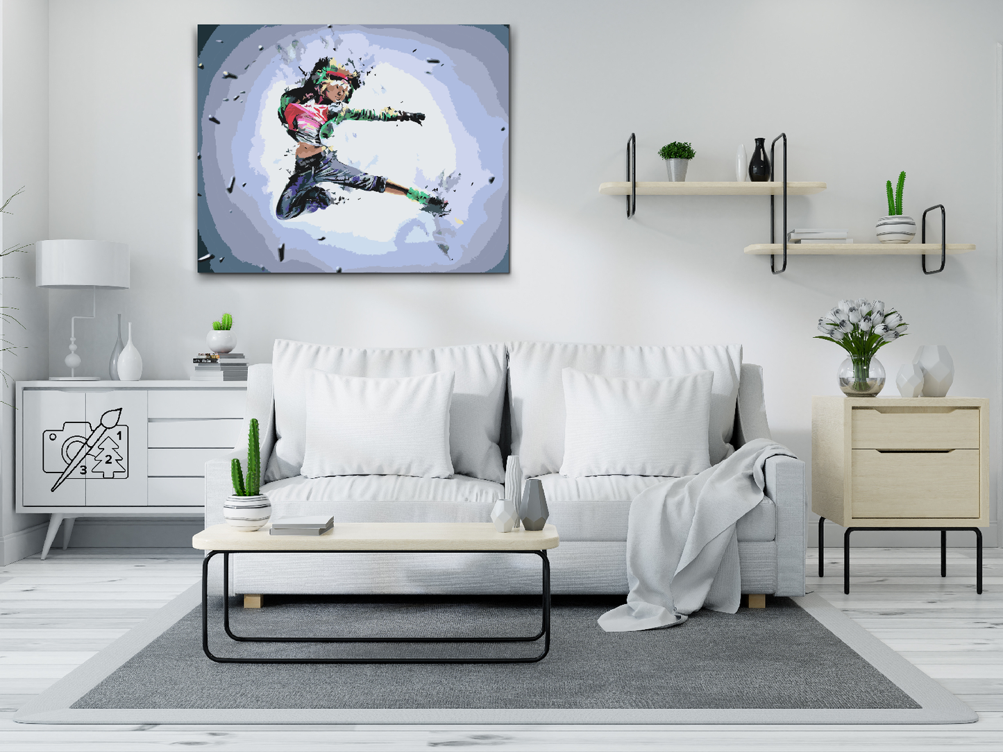 Paint by number - Danser