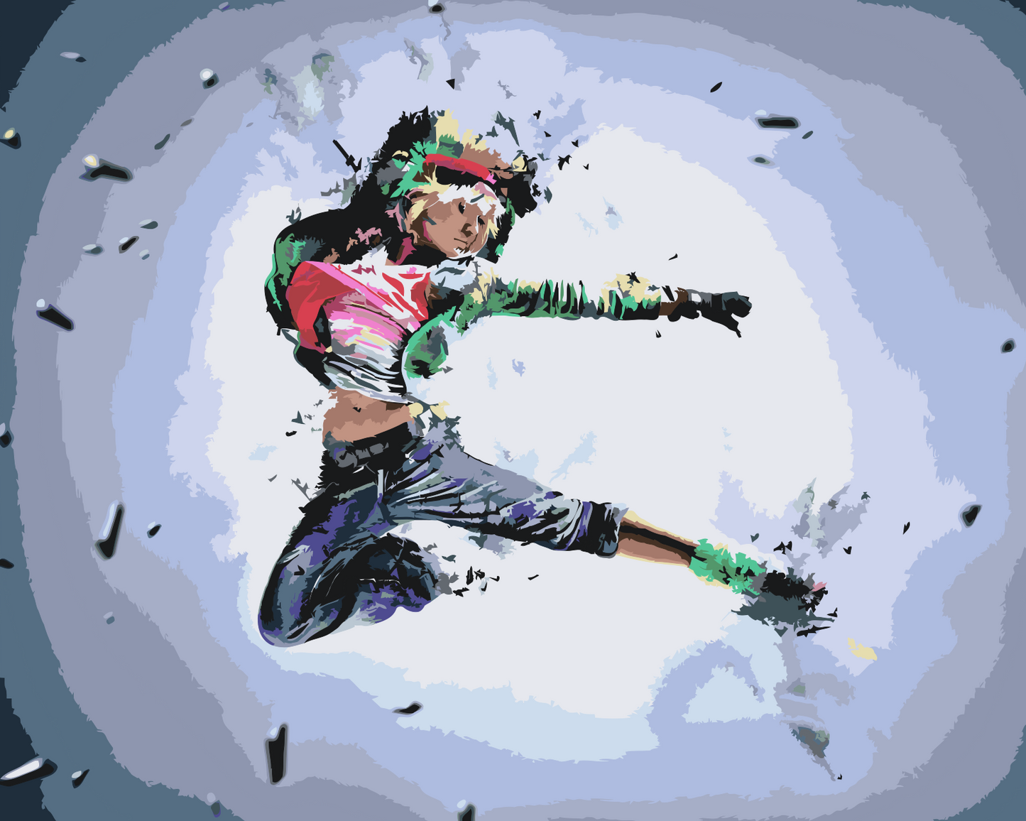 Paint by number - Danser