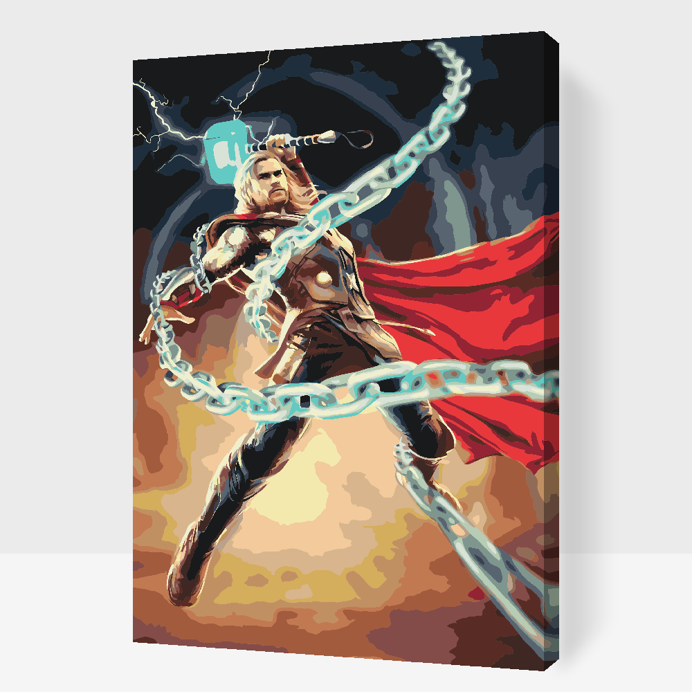 Paint by number - Thor 1