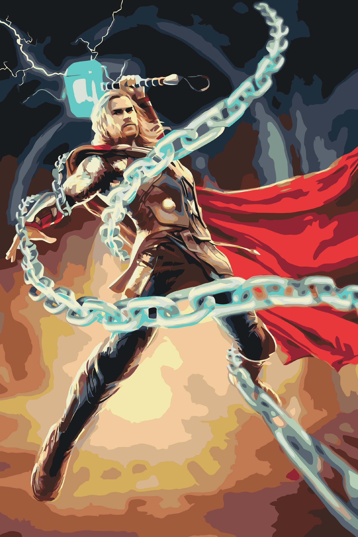 Paint by number - Thor 1