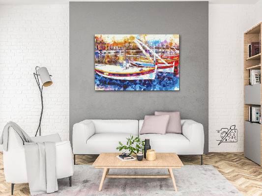 Diamond Paint - Farverig kaj