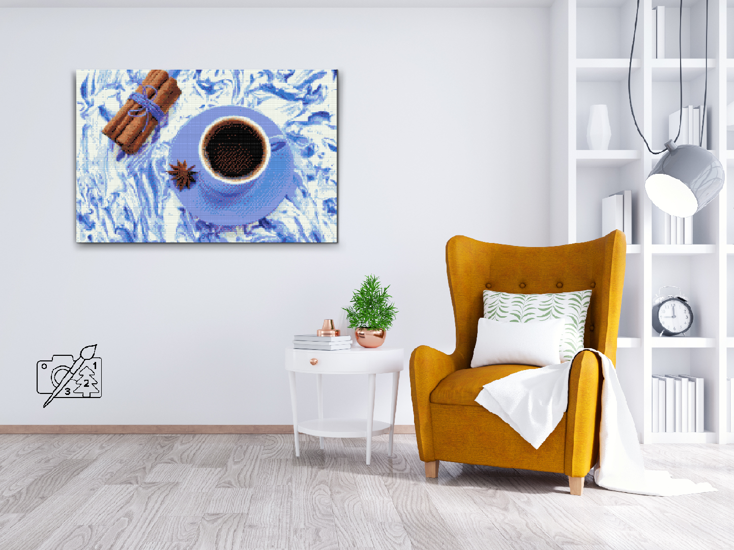 Diamond Paint - Kaffe med kanel