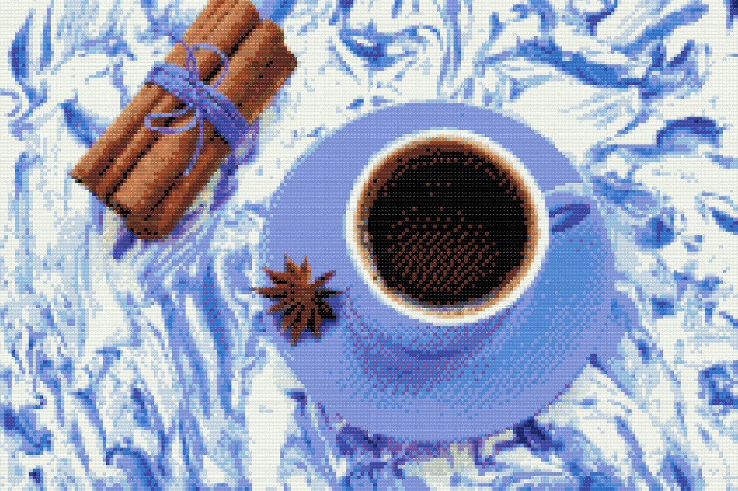 Diamond Paint - Kaffe med kanel