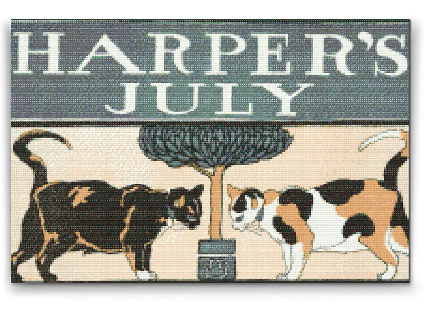 Diamond Paint - Harper's July