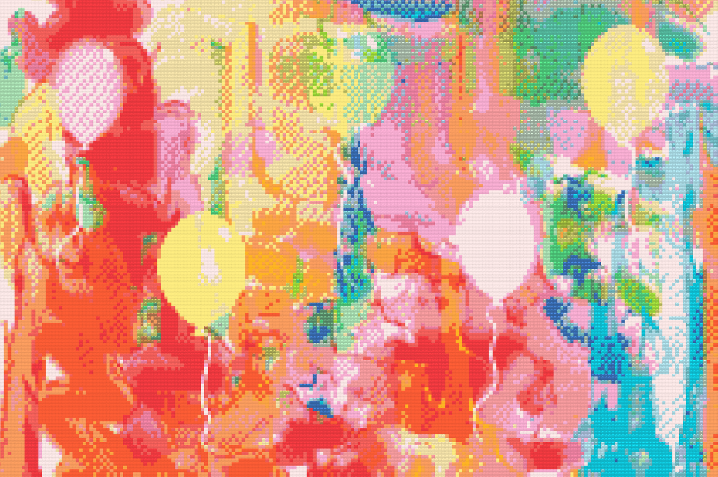 Diamond Paint - Abstrakte balloner