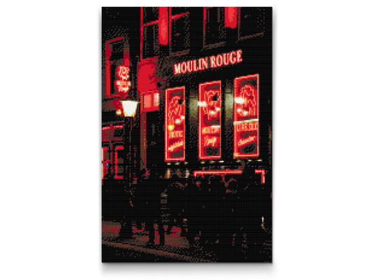 Diamond Paint - Mouline rouge 2