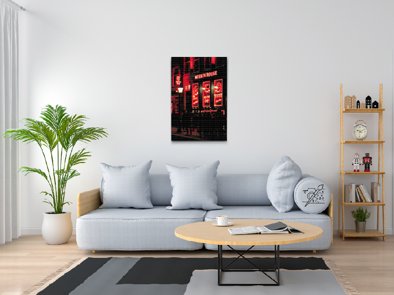 Diamond Paint - Mouline rouge 2