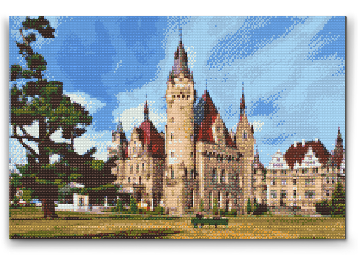 Diamond Paint - Slottet i Moszno