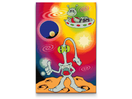 Diamond Paint - Rumvæsener