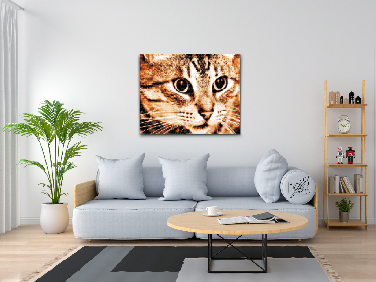 Diamond Paint - Tiger Cat