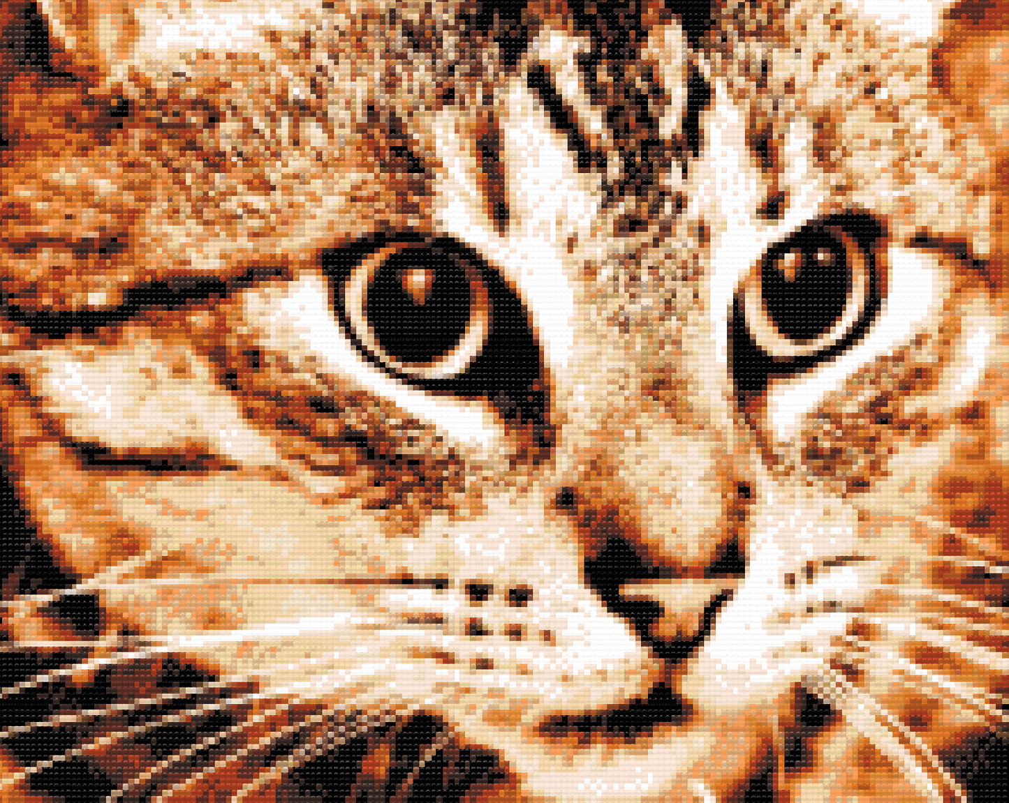 Diamond Paint - Tiger Cat
