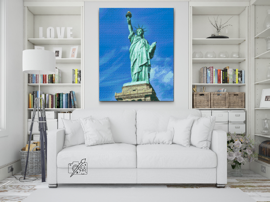 Diamond Paint - Frihedsgudinden