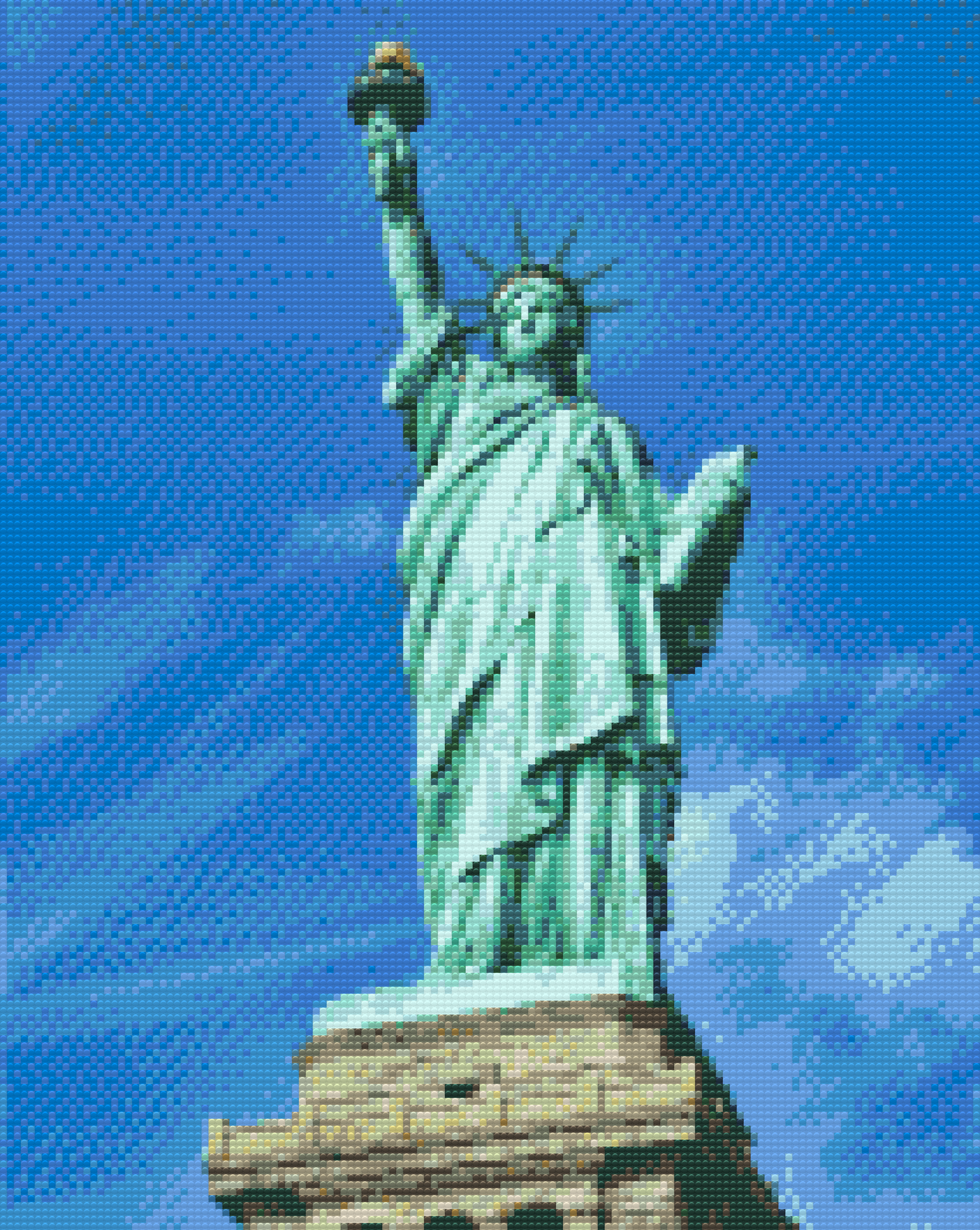 Diamond Paint - Frihedsgudinden