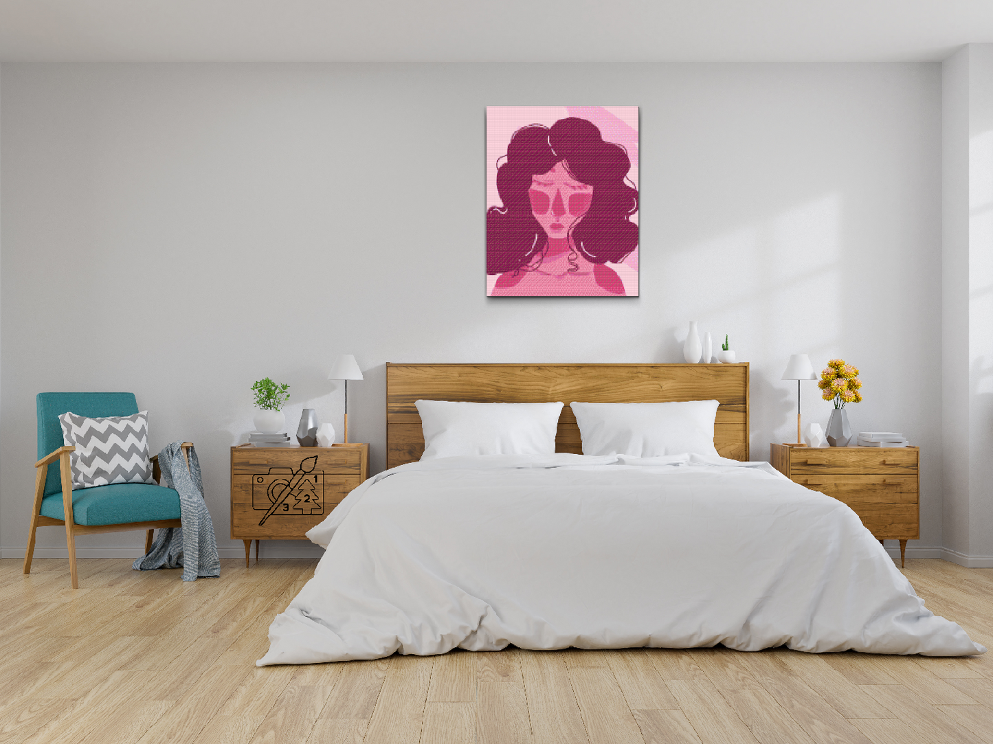 Diamond Paint - Pink Lady