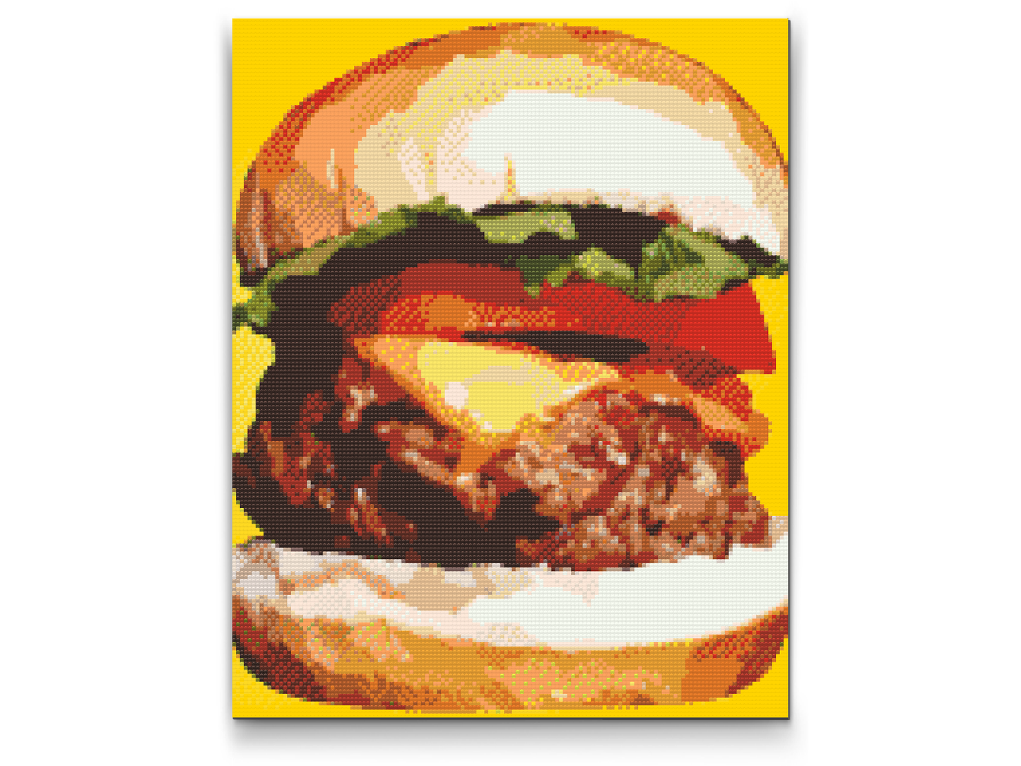 Diamond Paint - Burgerillustration