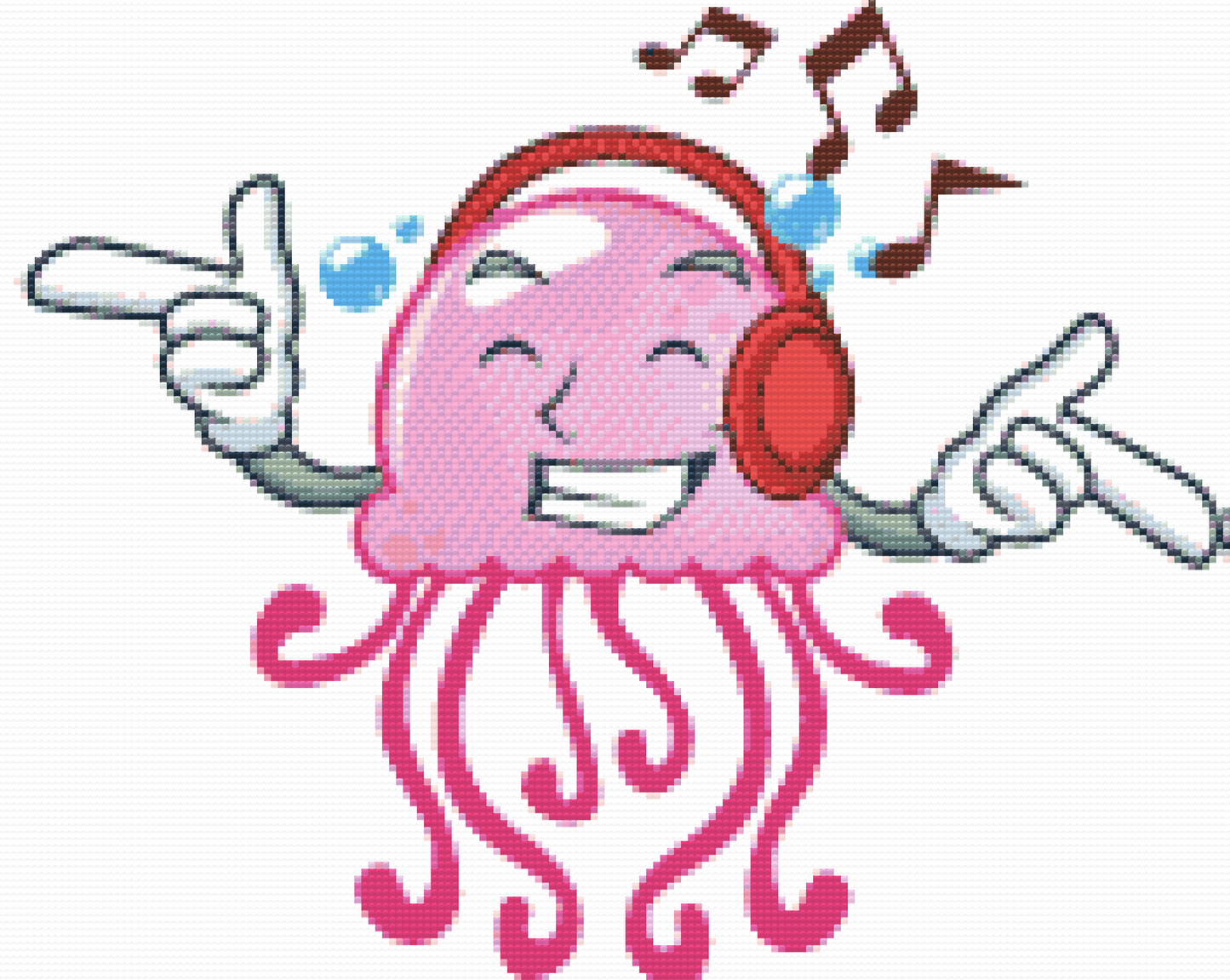 Diamond Paint - DJ Jellyfish
