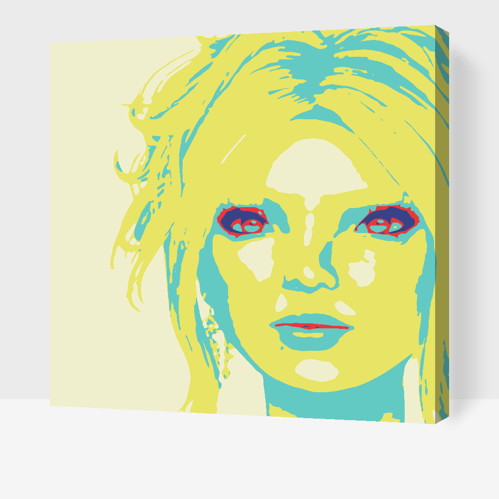 Paint by number - Light Face