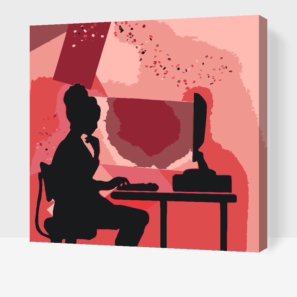 Paint by number - Computerarbejde