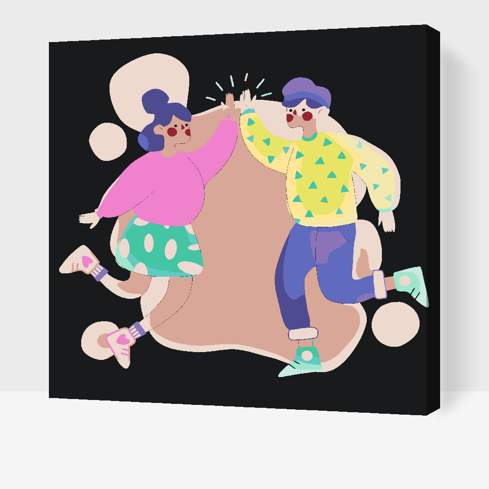 Paint by number - Highfive