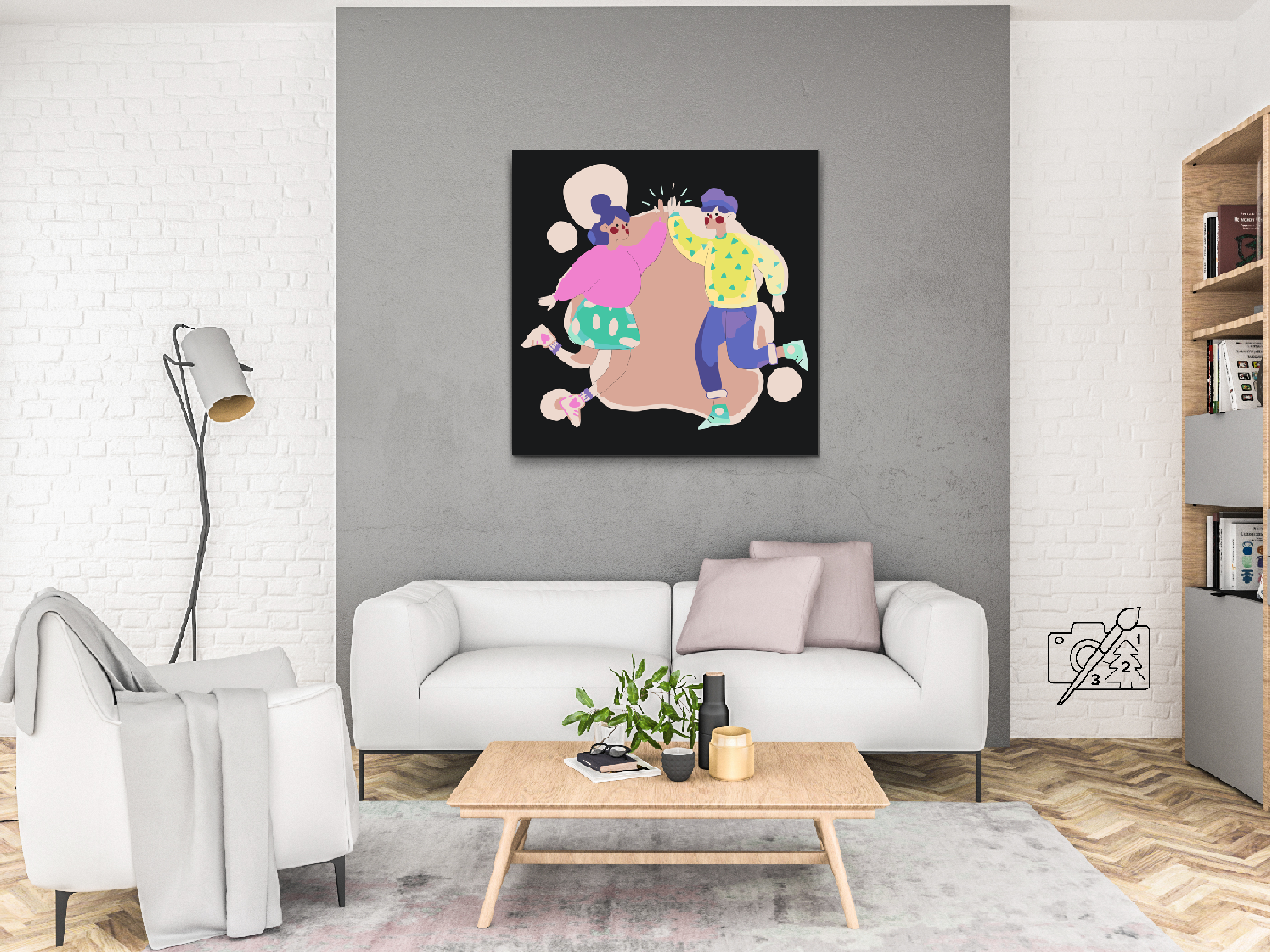 Paint by number - Highfive