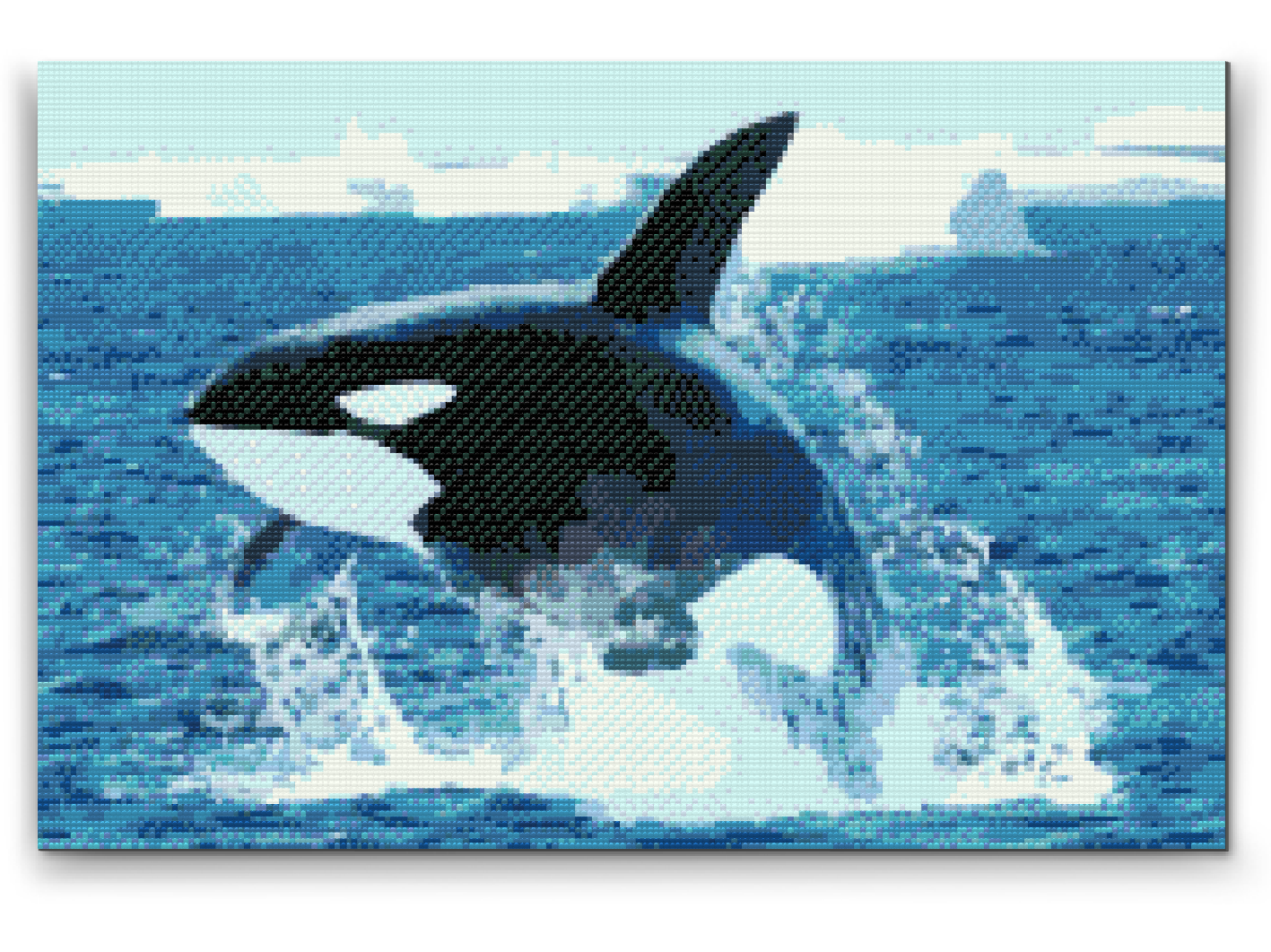 Diamond Paint - Orca Jump