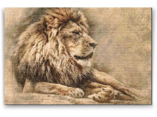 Diamond Paint - Lion 2
