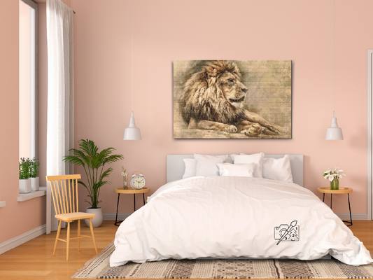 Diamond Paint - Lion 2