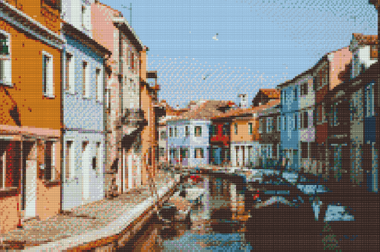Diamond Paint - Venetianske gondoler