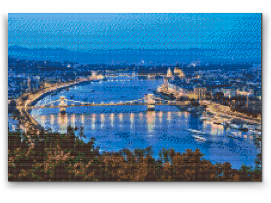 Diamond Paint - Budapest-udsigt