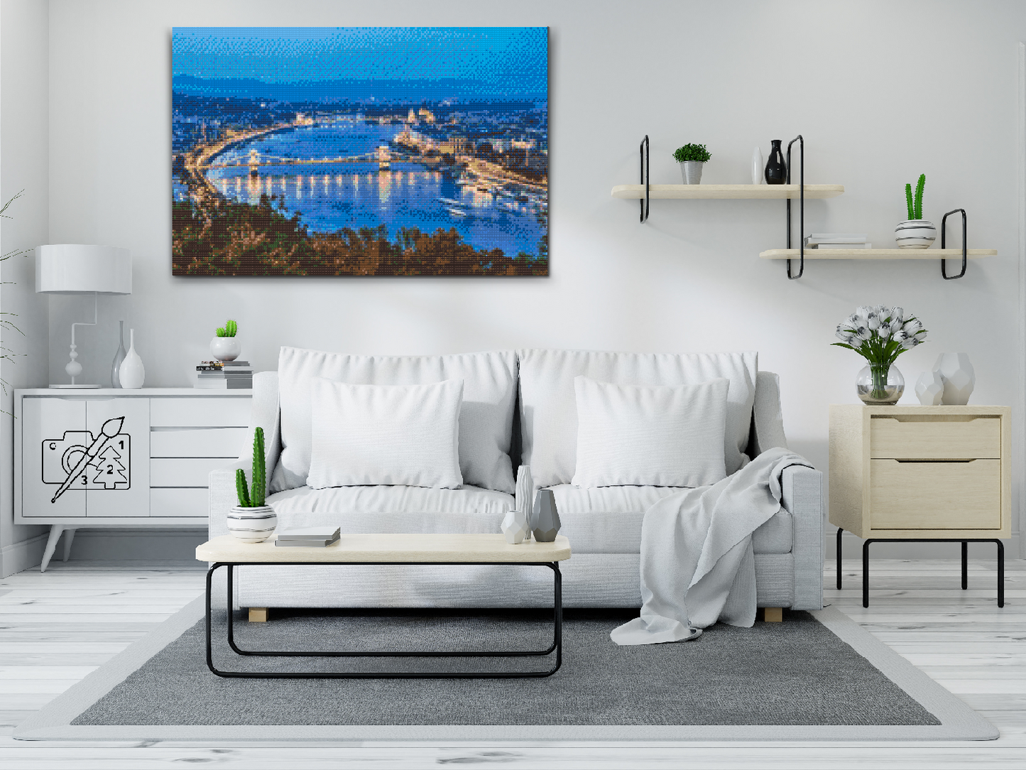 Diamond Paint - Budapest-udsigt