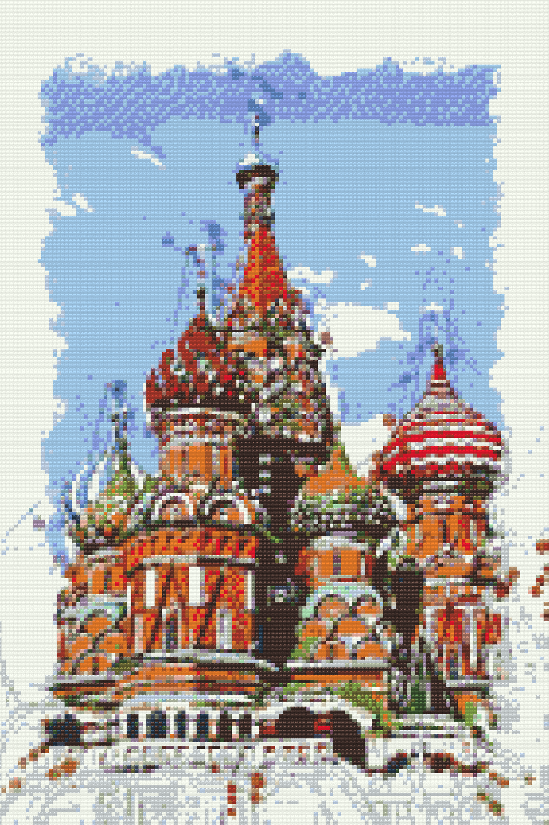 Diamond Paint - Sankt Basils Katedral