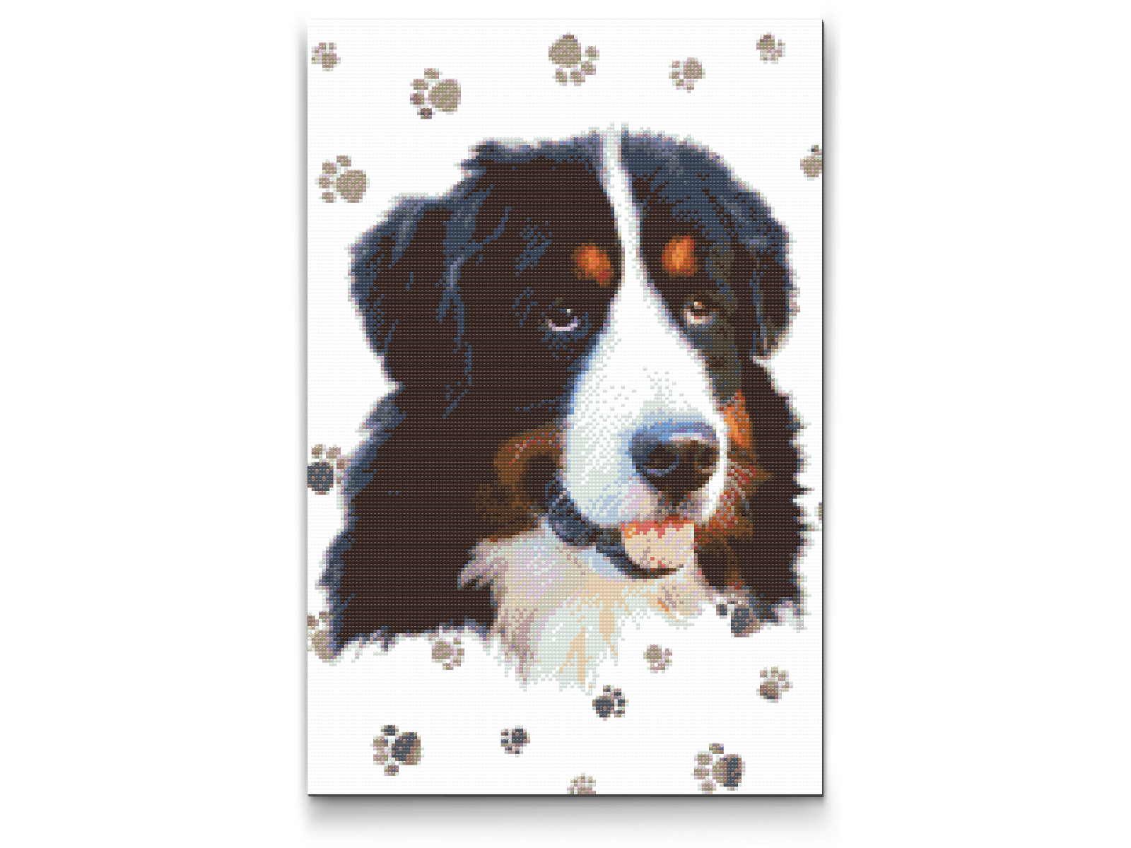 Diamond Paint - Hund med poter