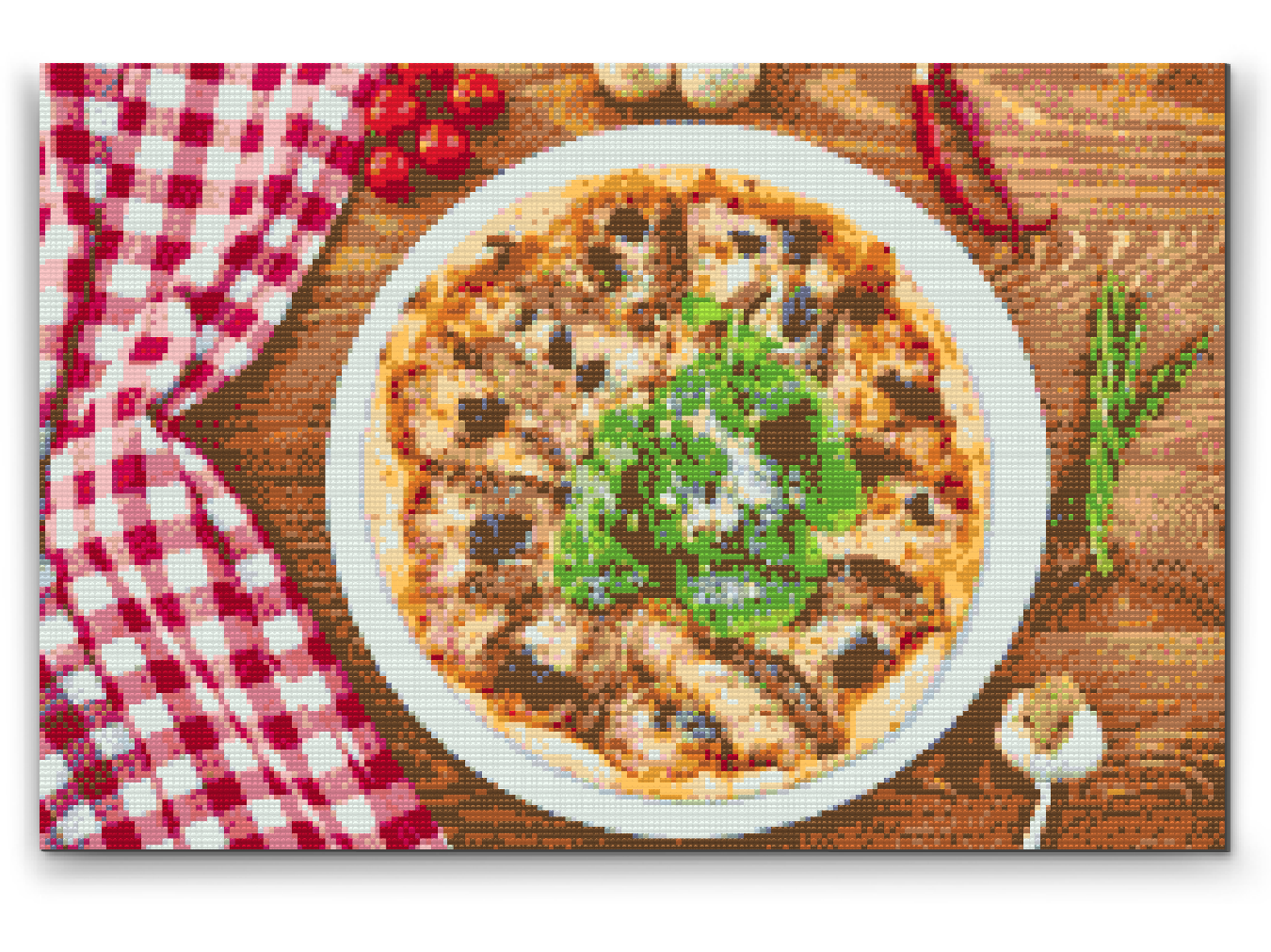 Diamond Paint - Frisk pizza