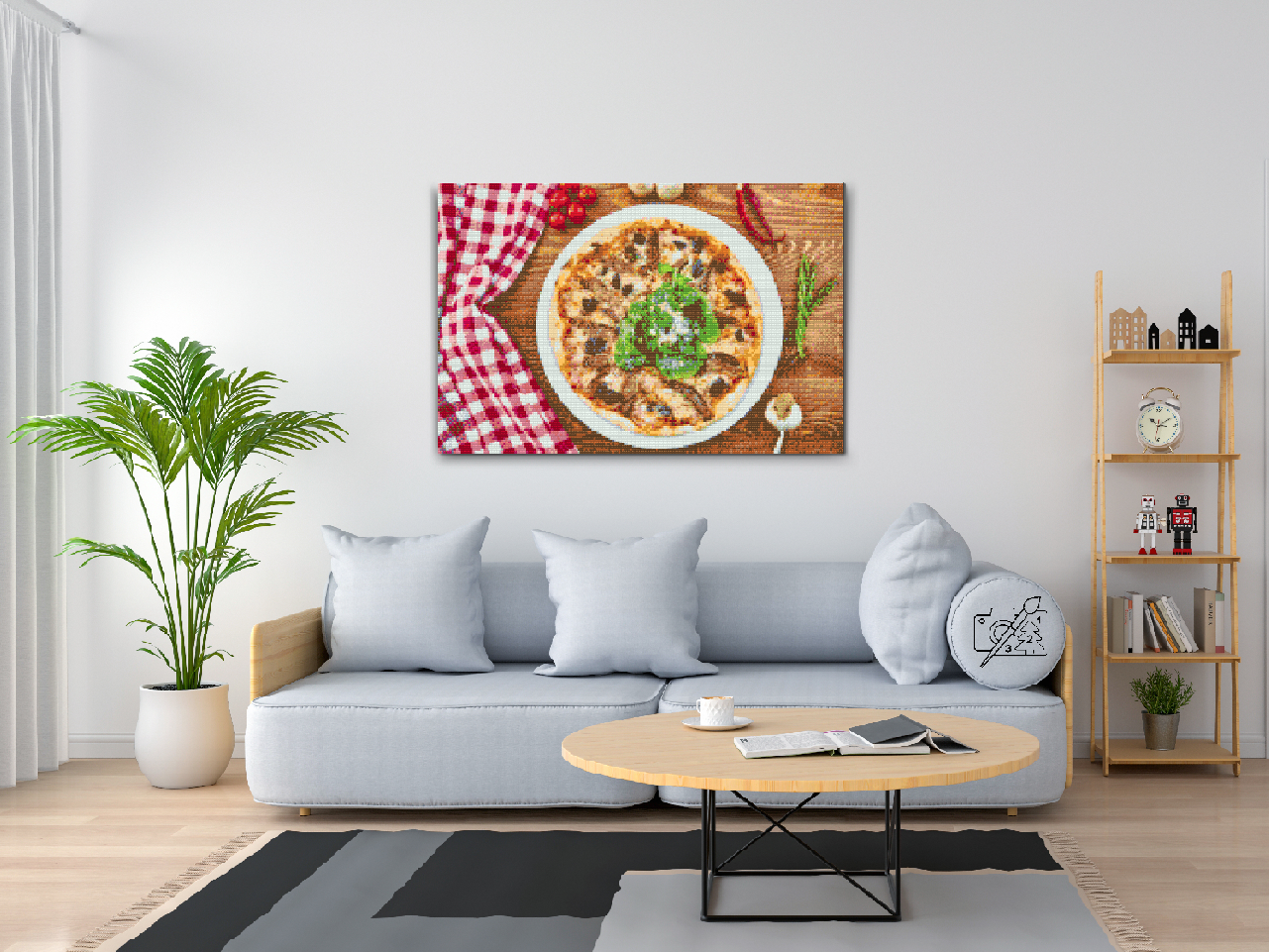 Diamond Paint - Frisk pizza