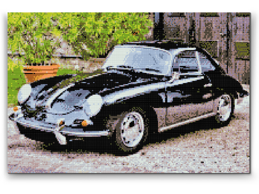 Diamond Paint - Gamle Porsche
