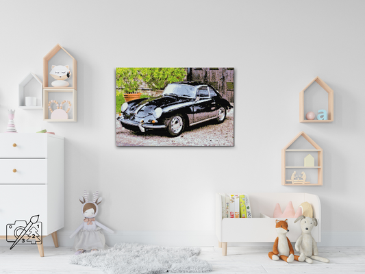 Diamond Paint - Gamle Porsche