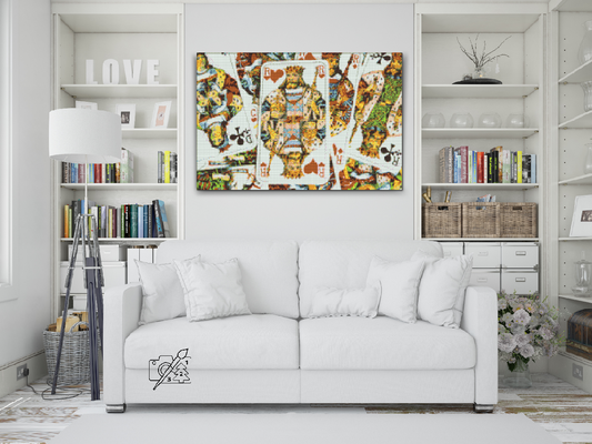 Diamond Paint - Kongekort