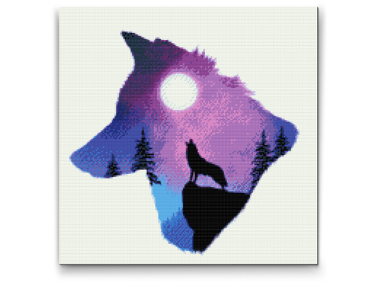 Diamond Paint - Hylende Volf